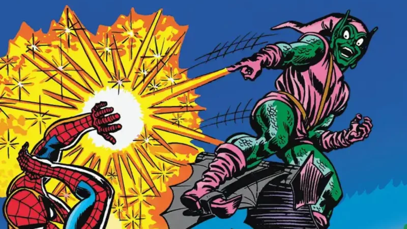 Goblin Bombardment | Marvel | Art by John Romita Sr.