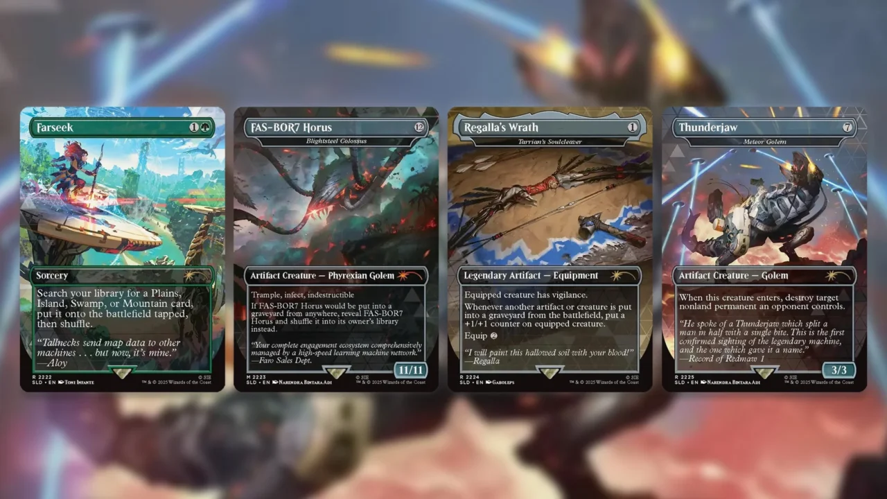 マジック：ザ・ギャザリング Horizon Zero Dawn Secret Lair : r/horizon