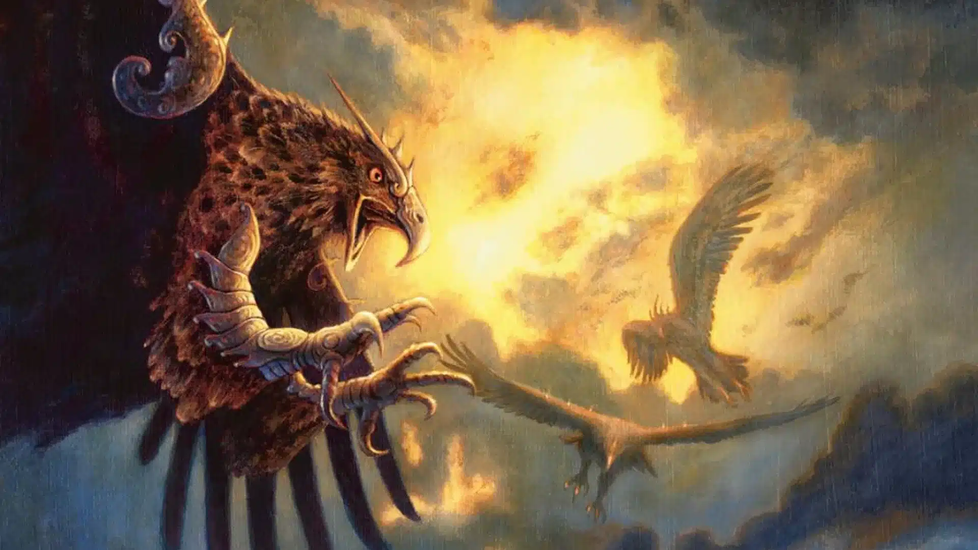 Squadron Hawk | Eternal Masters | Art by Martina Pilcerova