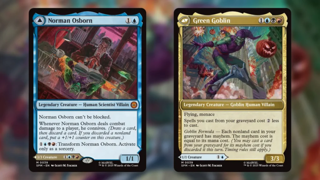 Best Commanders MTG Spider-Man Norman Osborn Green Goblin
