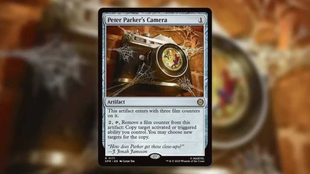 Peter Parker's Camera
