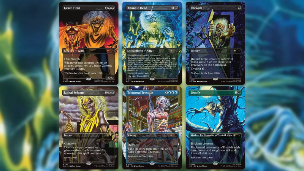 Secret Lair x Iron Maiden: Album Art