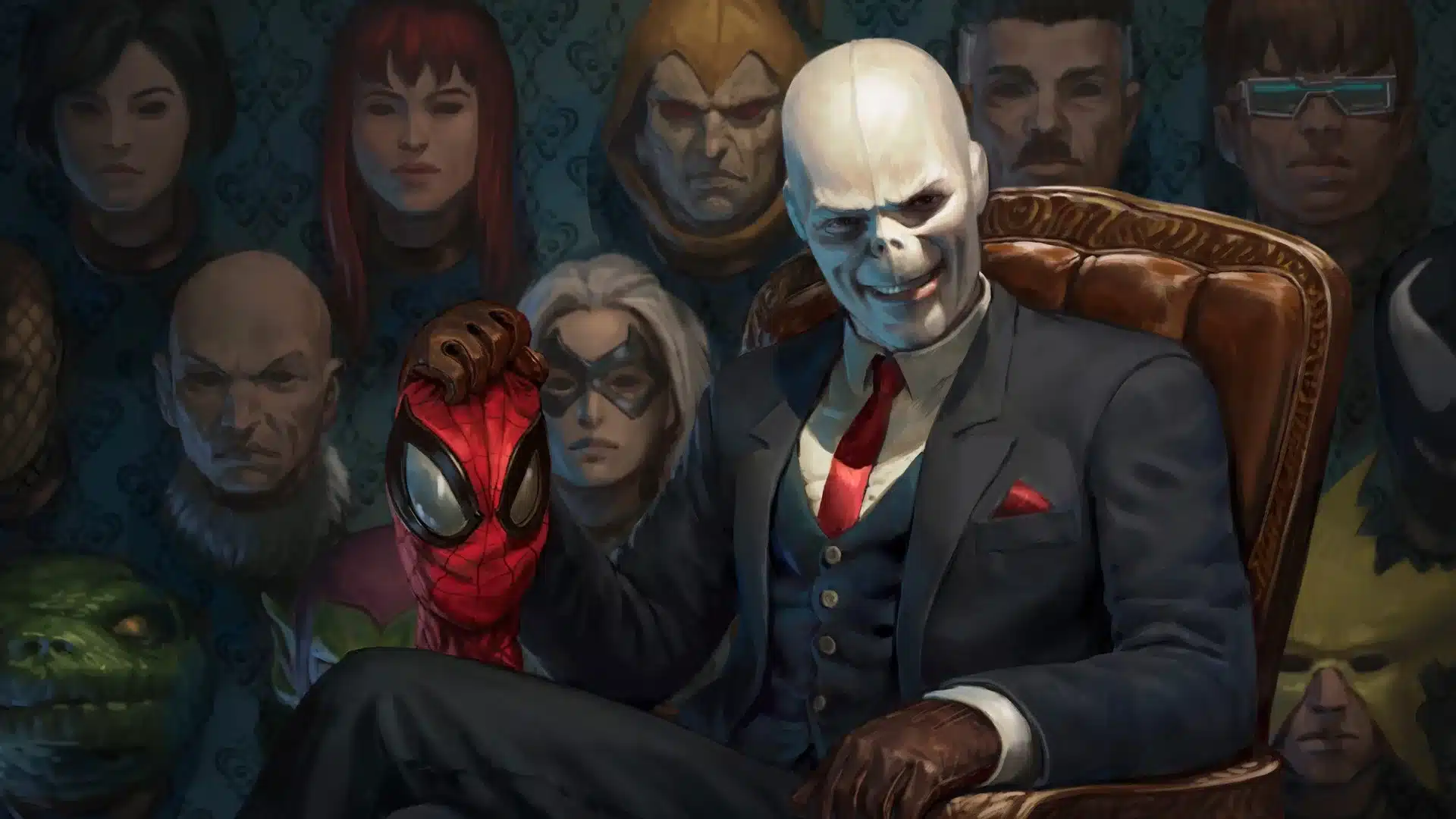 Chameleon, Master of Disguise | Spider-Man | Art by Javier Charro