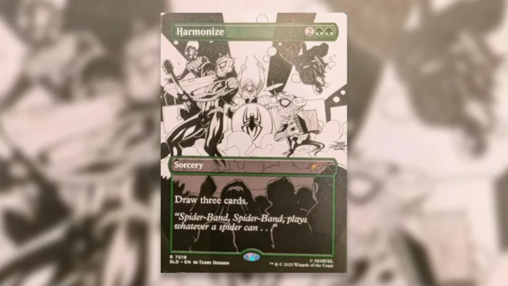 Spider Man Bonus Cards Harmonize