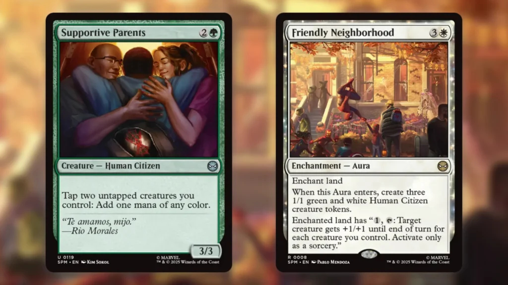 Spider Man Commander Upgrades Tokens