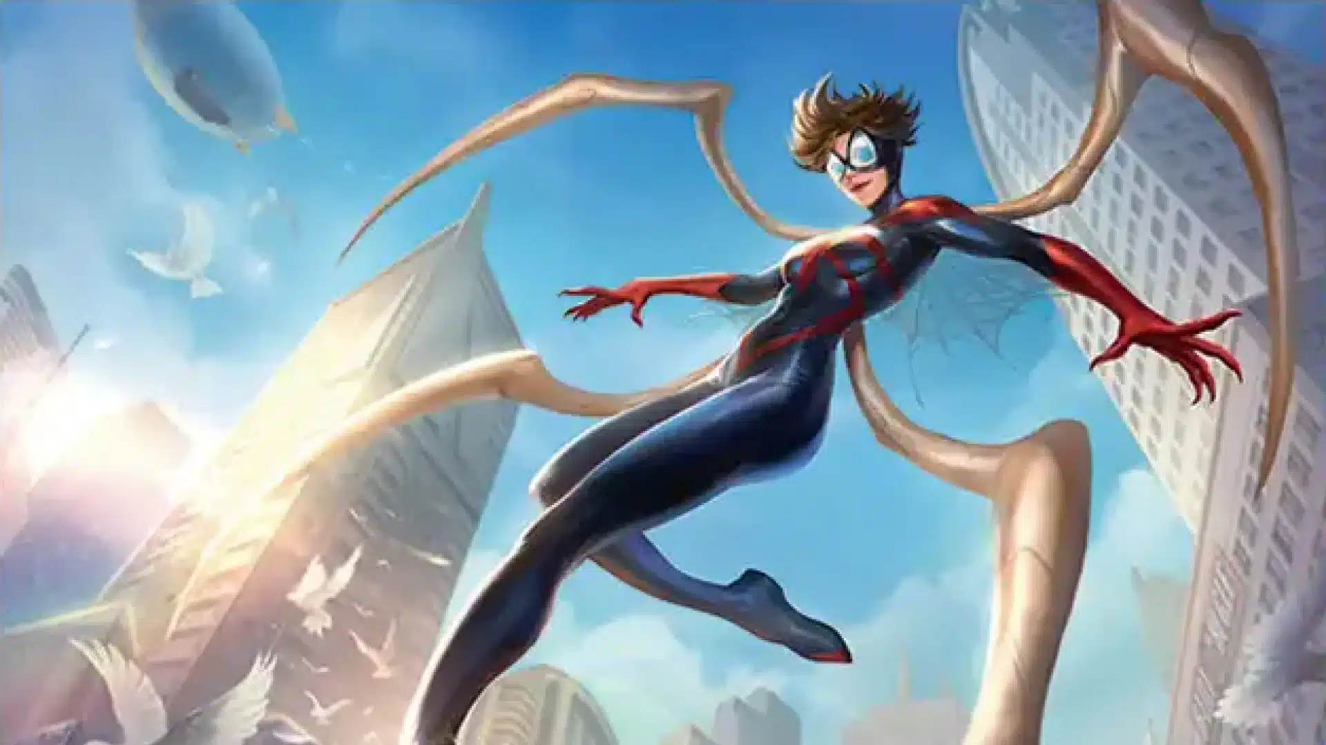 Skyward Spider | Spider-Man | Art by Bachzim