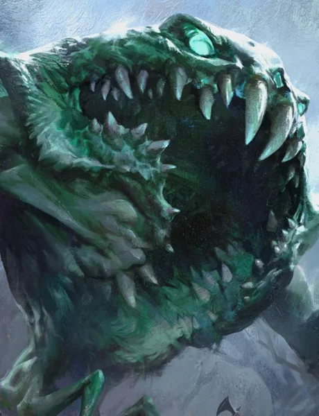 Yargle, Glutton of Urborg | Dominaria | Art by Jehan Choo