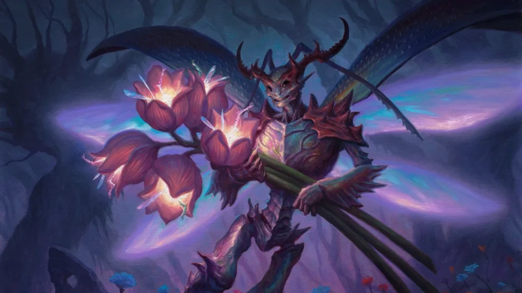 Bitterbloom Bearer | Lorwyn Eclipsed | Art by Chris Rahn