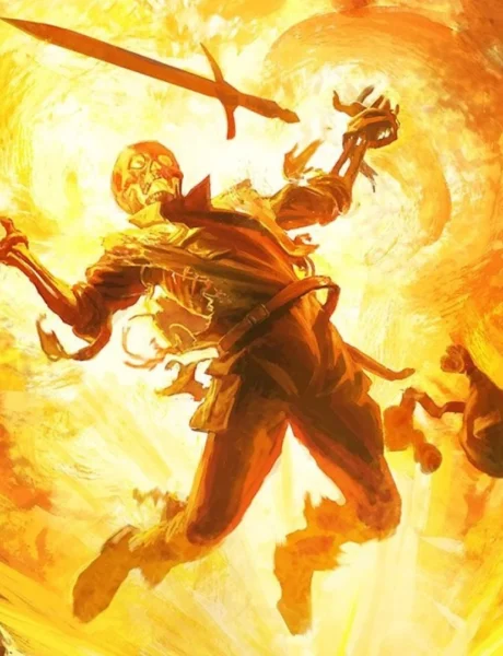 Fireblast | Vintage Masters | Art by Mike Bierek