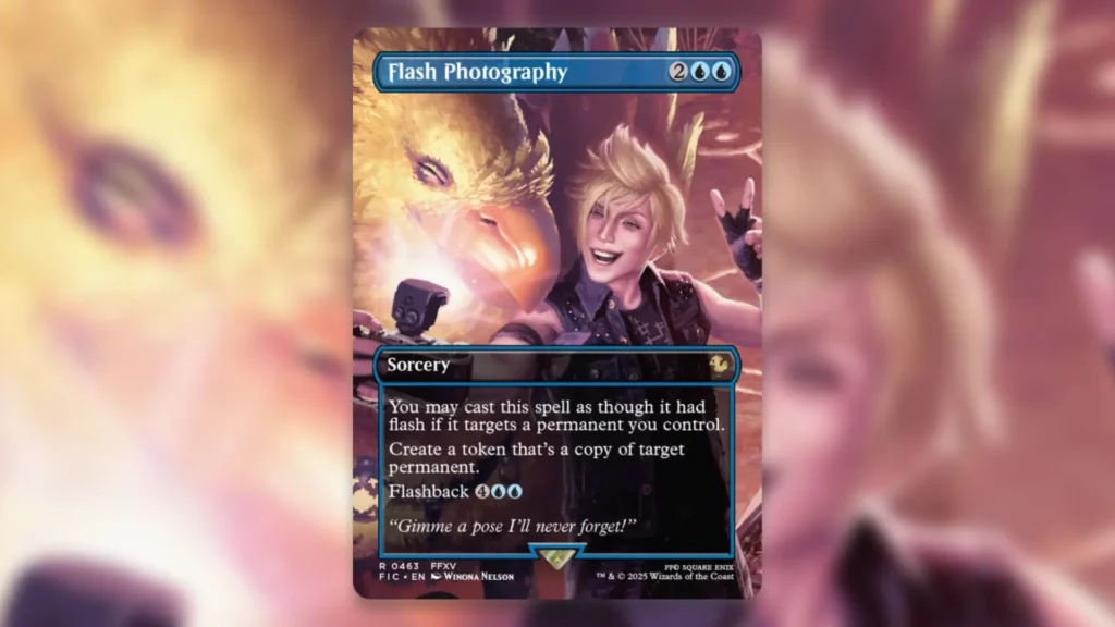 Best New Final Fantasy Cards MTG Flash Photography