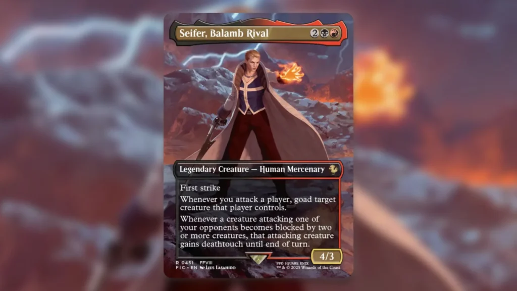 Best New Final Fantasy Cards MTG Seifer Balamb Rival