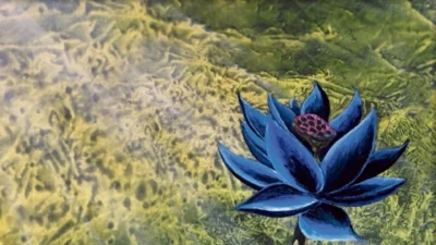 Black Lotus | Limited Edition Alpha | Art by Christopher Rush