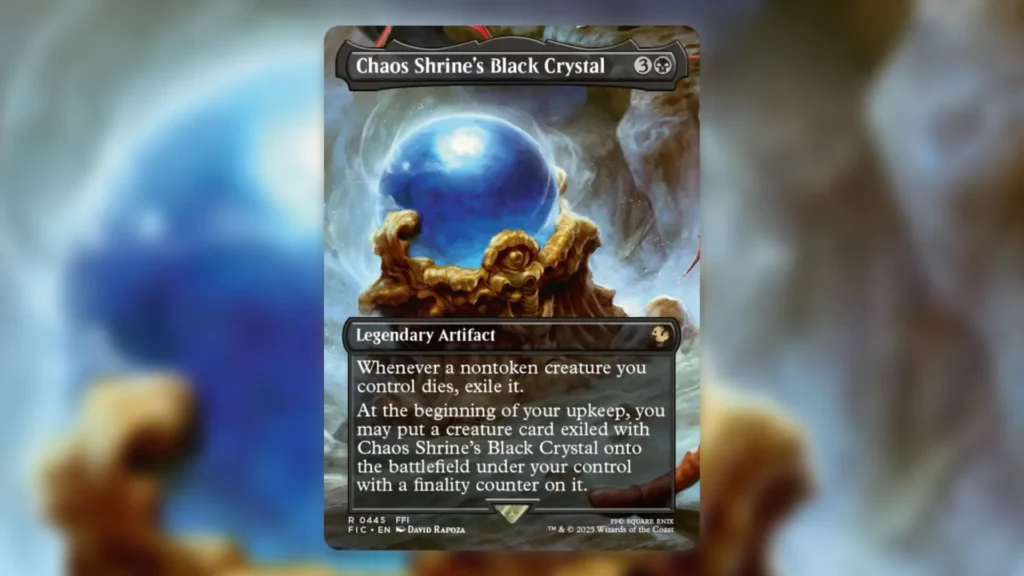 Chaos Shrine's Black Crystal