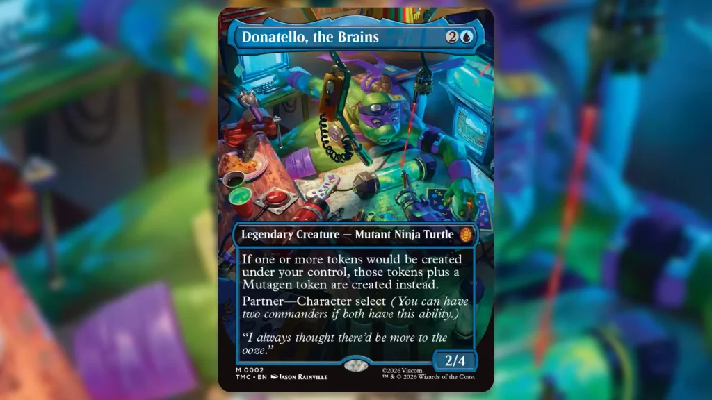 Donatello, the Brains