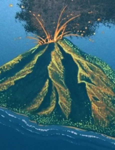 Volcanic Island | Limited Edition Beta | Art by Brian Snoddy