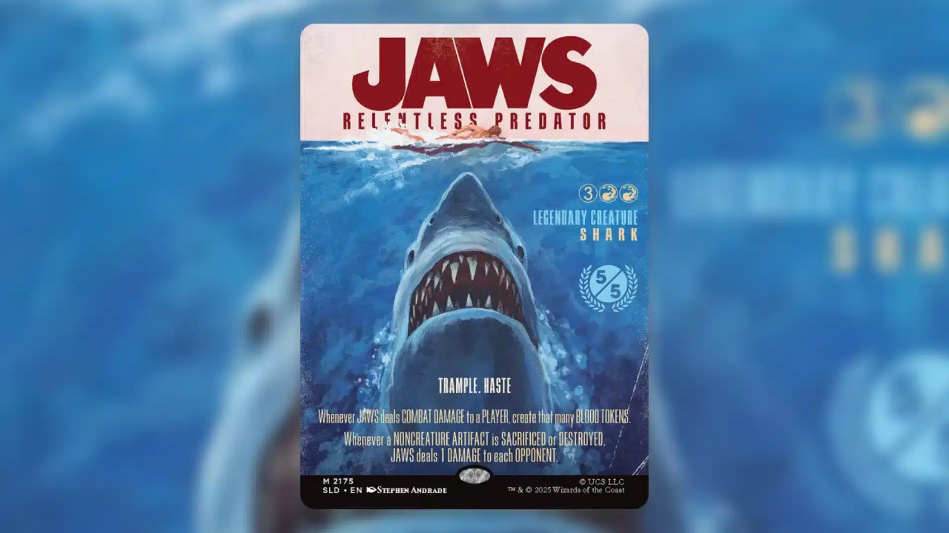 Jaws Relentless Predator MTG