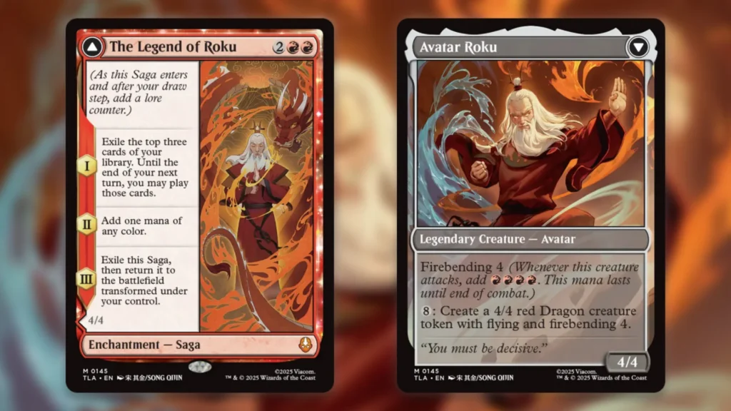 MTG Avatar The Legend of Roku Avatar Roku