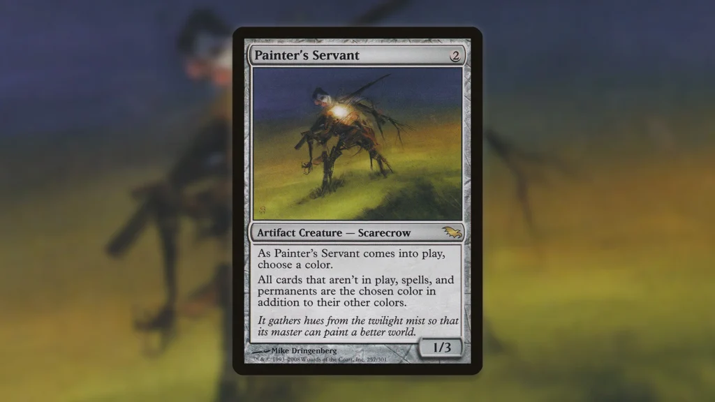 Painter's Servant