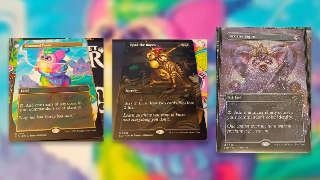 Secret Scare Bonus Cards Furby