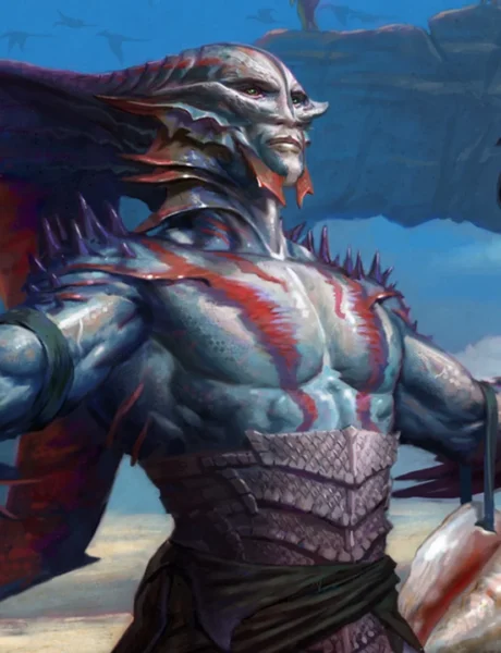 Kiora's Follower | Born of the Gods | Art by Eric Deschamps