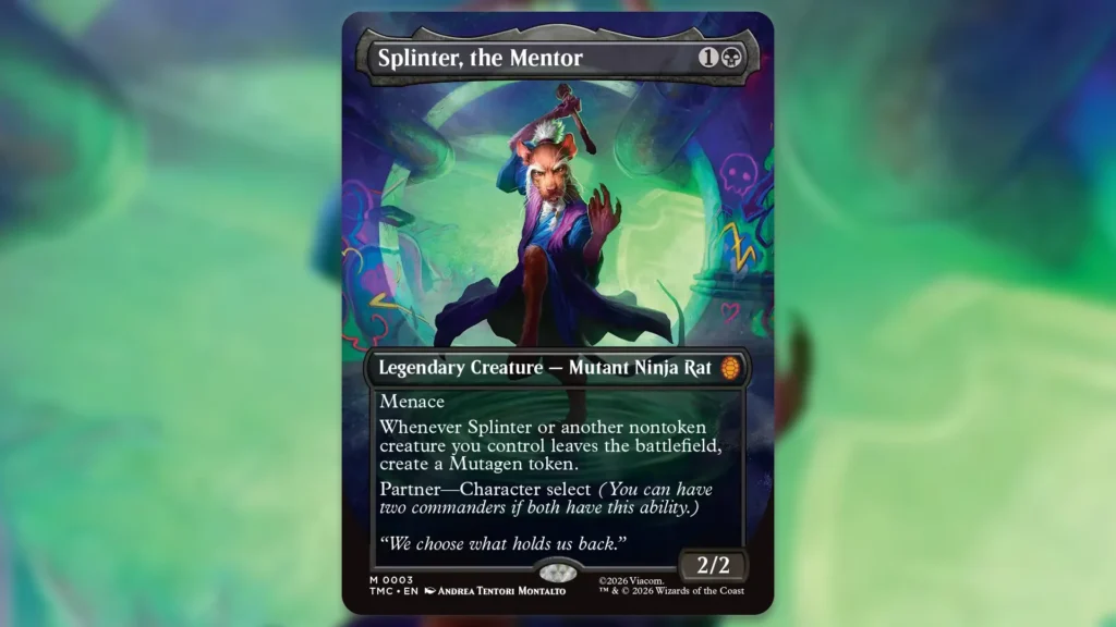 Splinter, the Mentor