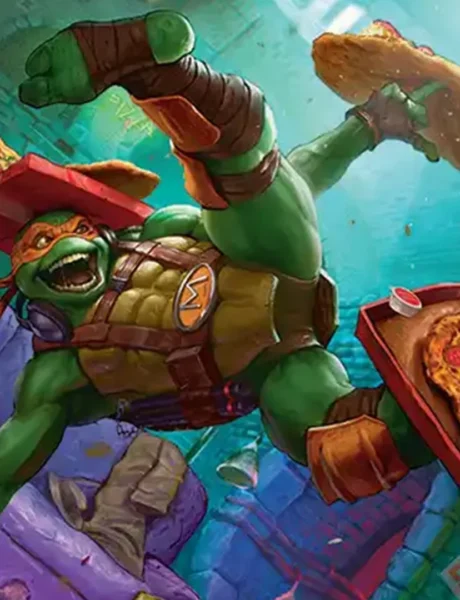 Michelangelo, the Heart | Teenage Mutant Ninja Turtles Eternal | Art by Néstor Ossandón Leal