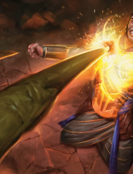 Gideon's Defeat | Hour of Devastation | Art by Kieran Yanner