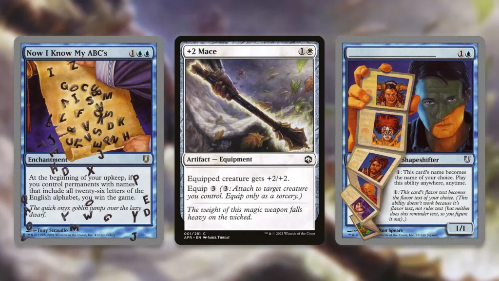 An Encyclopedia of Magic Bonus Card Suggestions