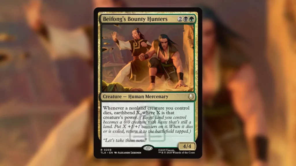 Beifong's Bounty Hunters MTG
