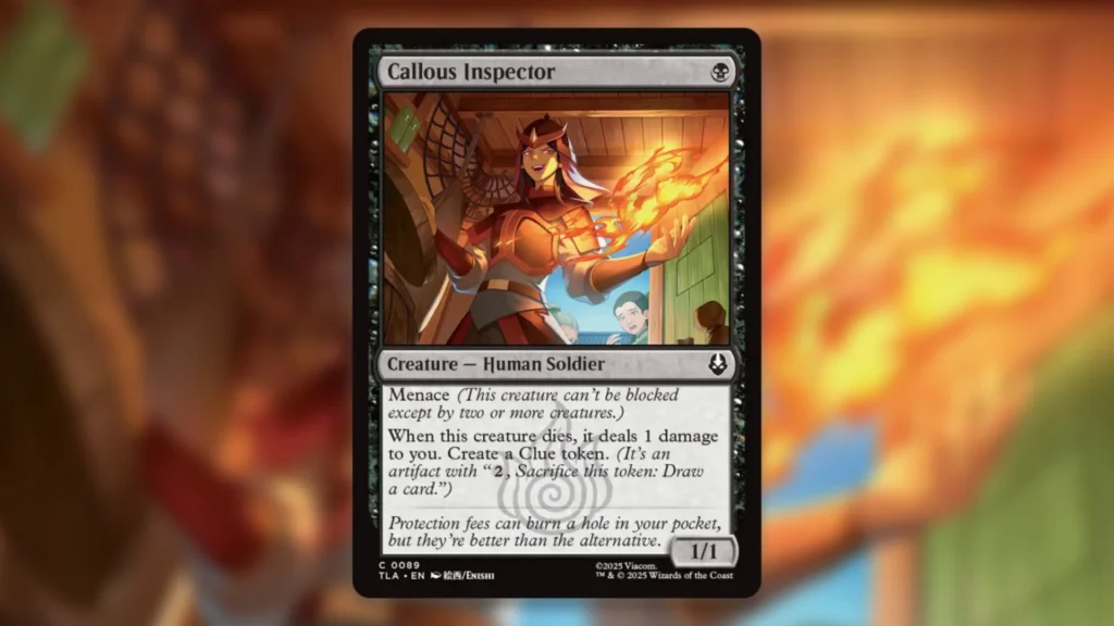Best MTG Avatar Commons Pauper Callous Inspector