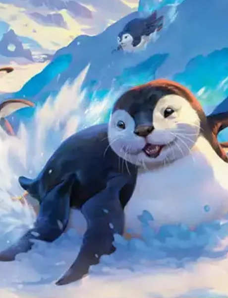 Otter-Penguin | Avatar: The Last Airbender | Art by Eilene Cherie