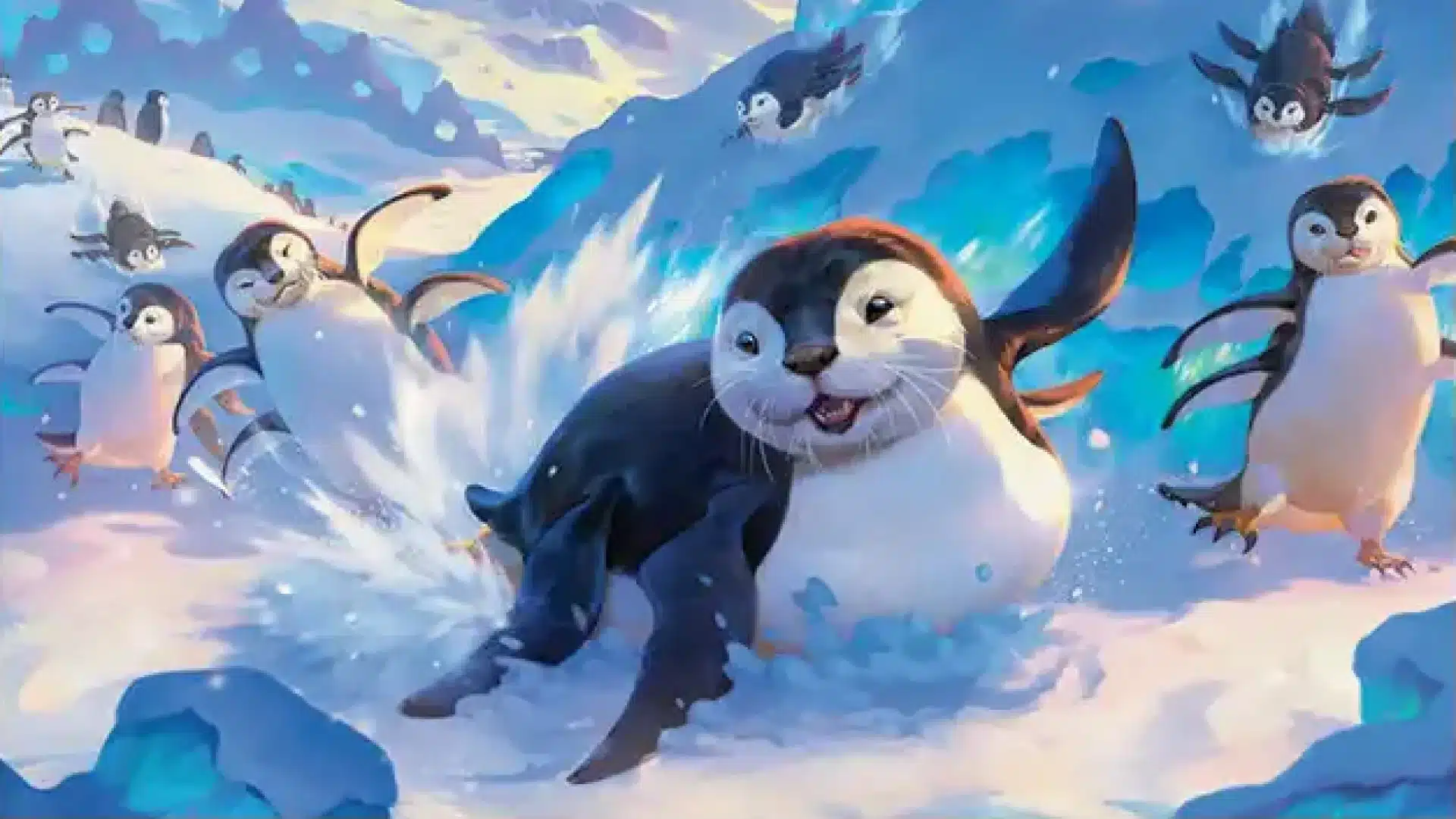 Otter-Penguin | Avatar: The Last Airbender | Art by Eilene Cherie
