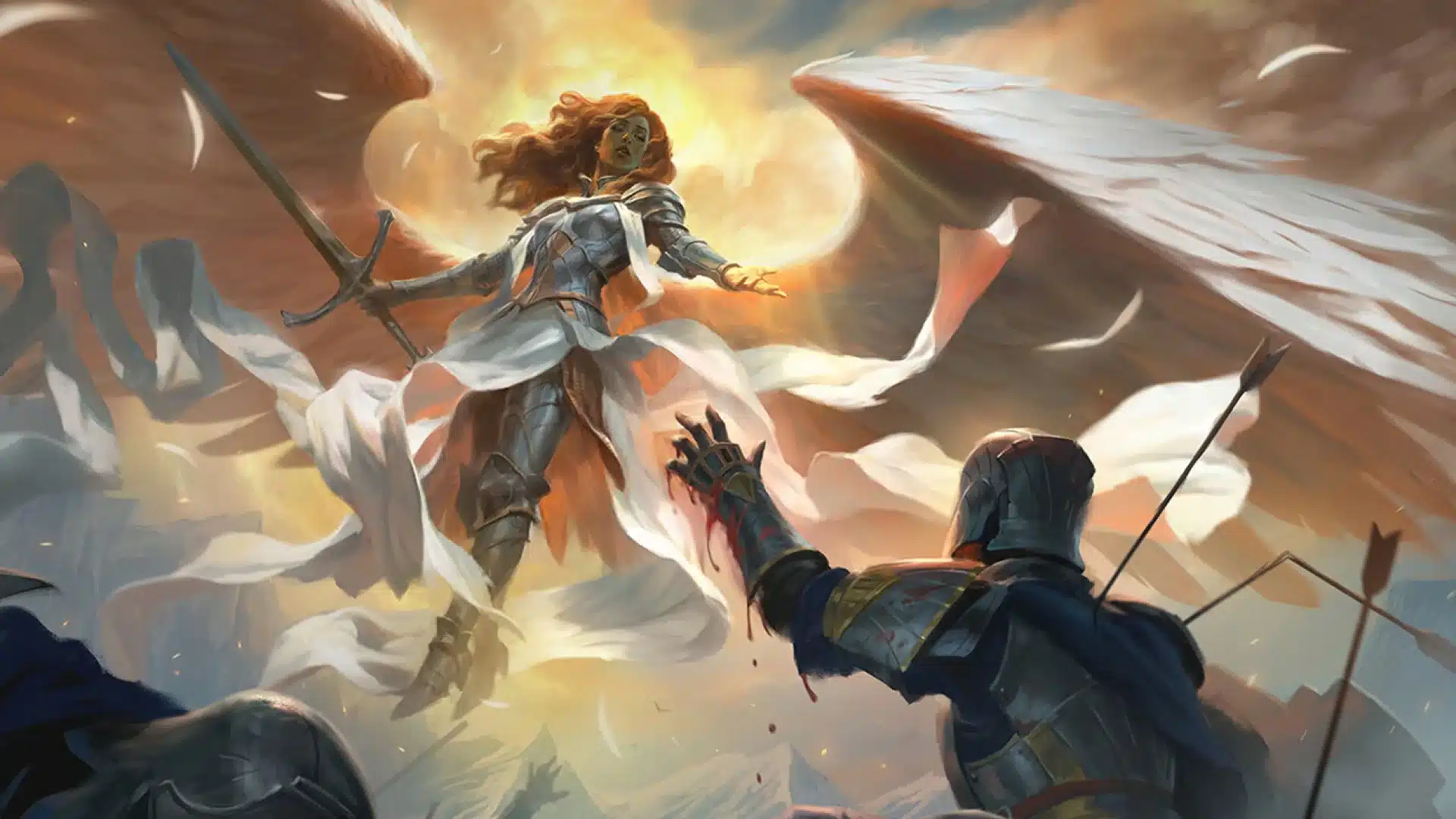 Serra Paragon | Dominaria United | Art by Heonhwa Choe