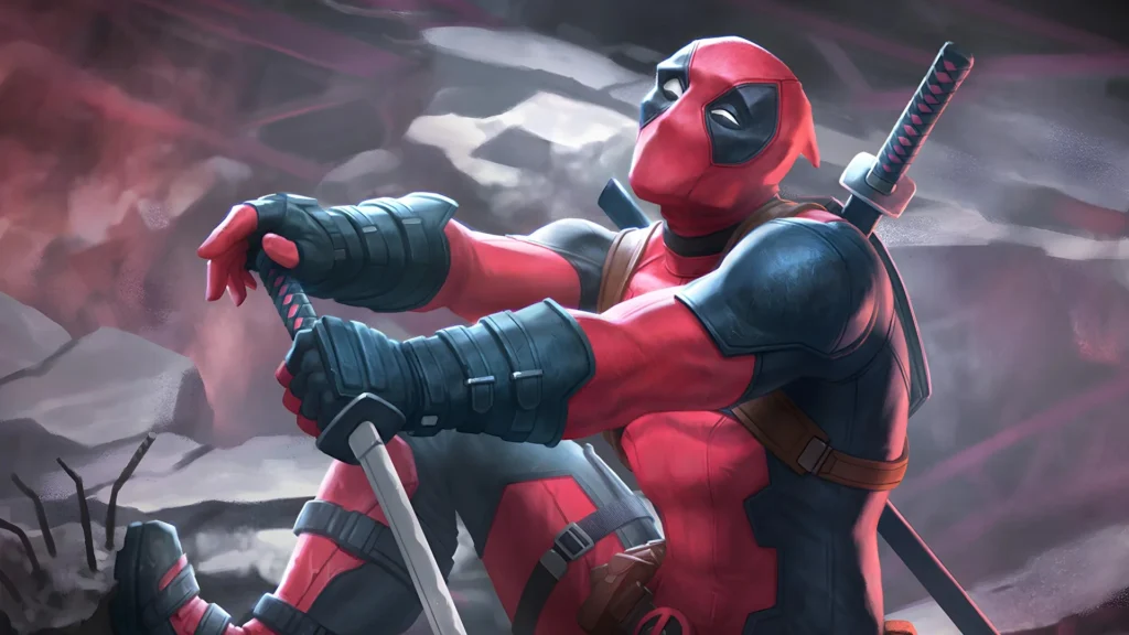 Deadpool, Trading Card | Secret Lair | Art by Justine Cruz