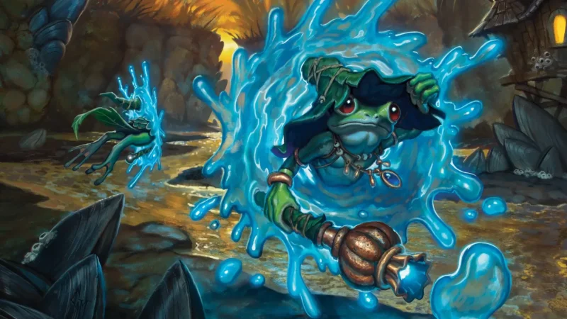 Splash Portal | Bloomburrow | Art by Caio Monteiro