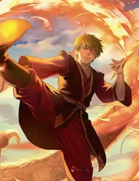 Firebender Ascension | Avatar: The Last Airbender | Art by Tetsuko