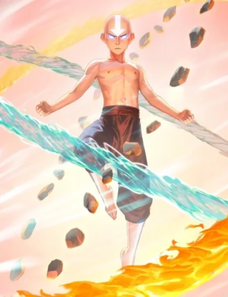 Aang, Master of Elements | Avatar: The Last Airbender | Art by Fahmi Fauzi