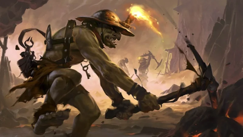 Skirk Prospector | Dominaria | Art by Slawomir Maniak