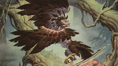 Cavern Harpy | Planeshift | Art by Daren Bader