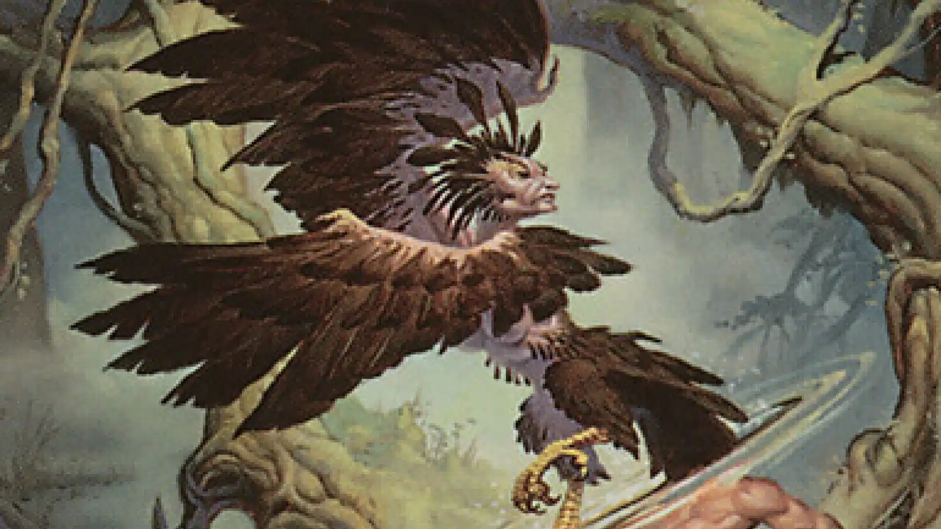 Cavern Harpy | Planeshift | Art by Daren Bader