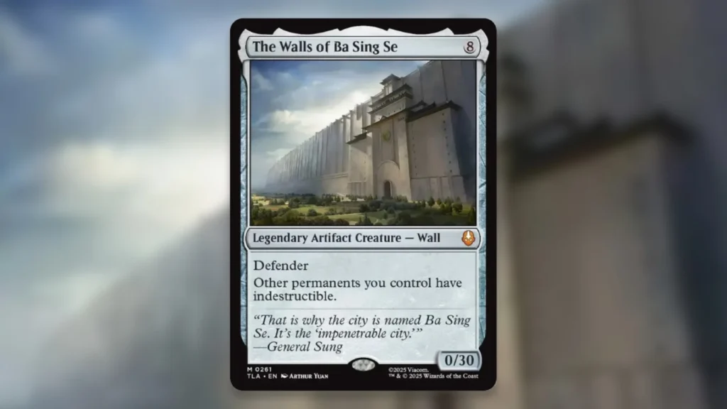 The Walls of Ba Sing Se MTG