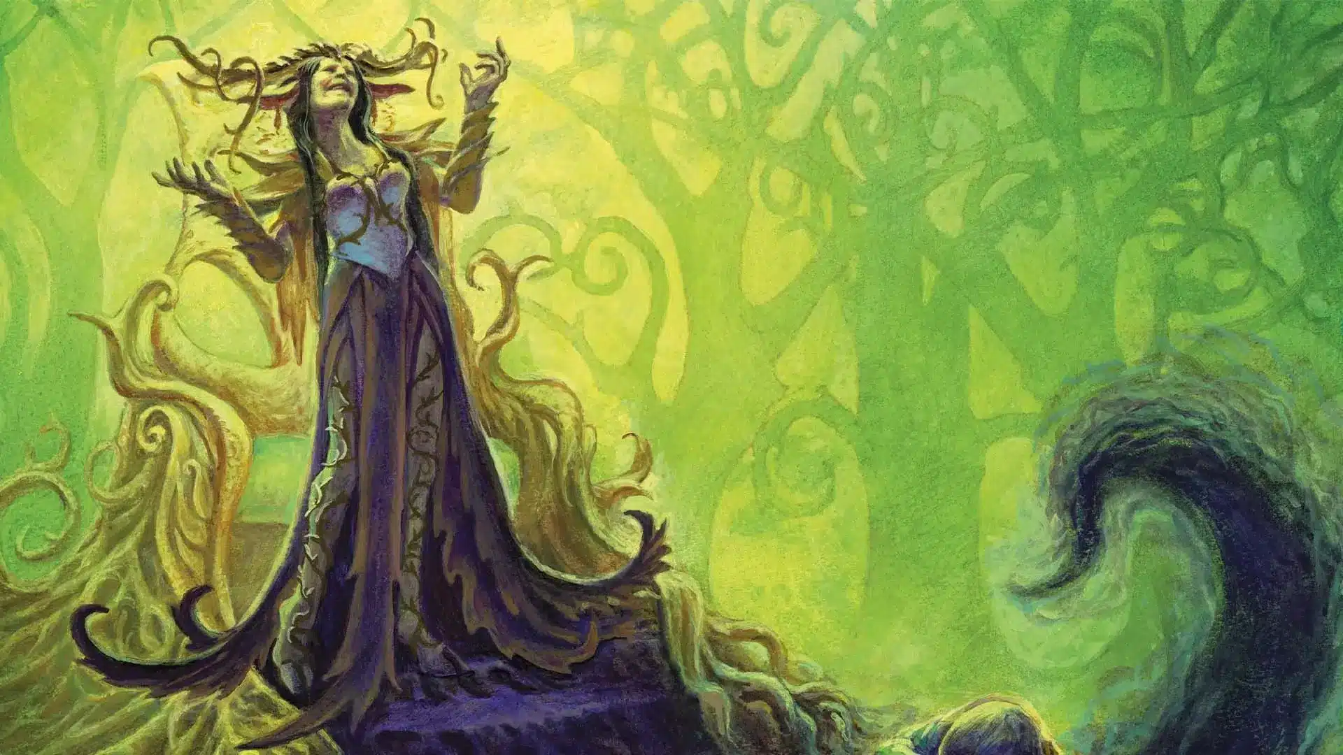 Perfect Intimidation | Lorwyn Eclipsed | Art by Heather Hudson