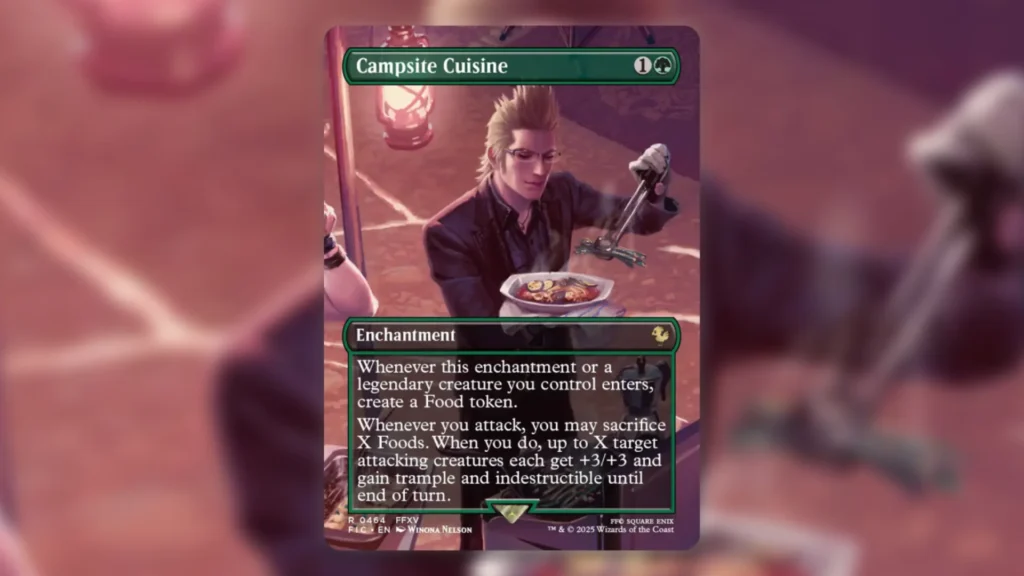 Campsite Cuisine MTG