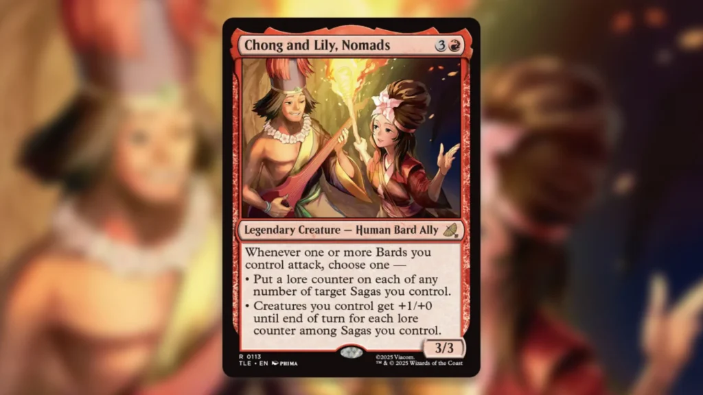 Chong and Lily Nomads MTG