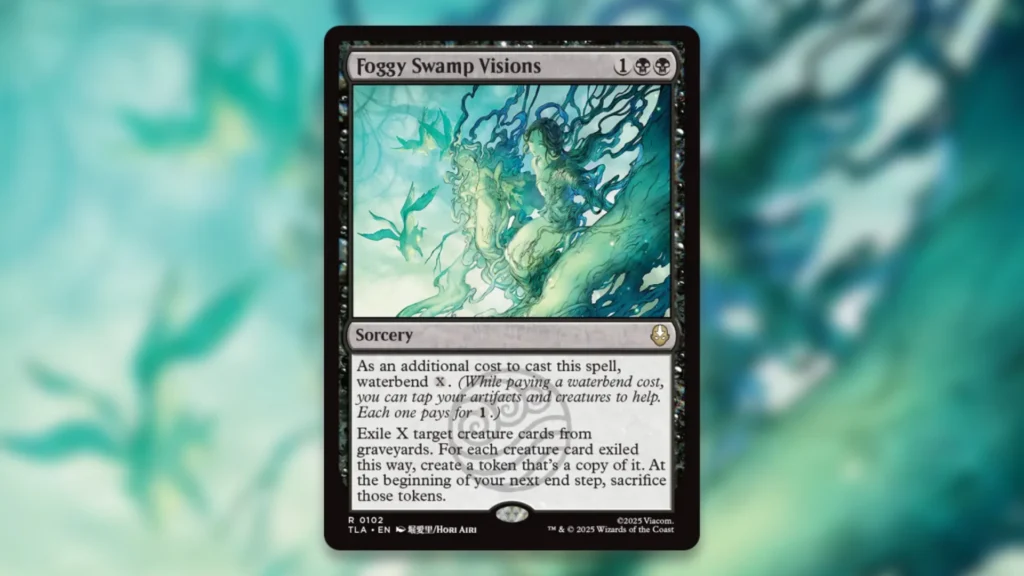 Foggy Swamp Visions MTG