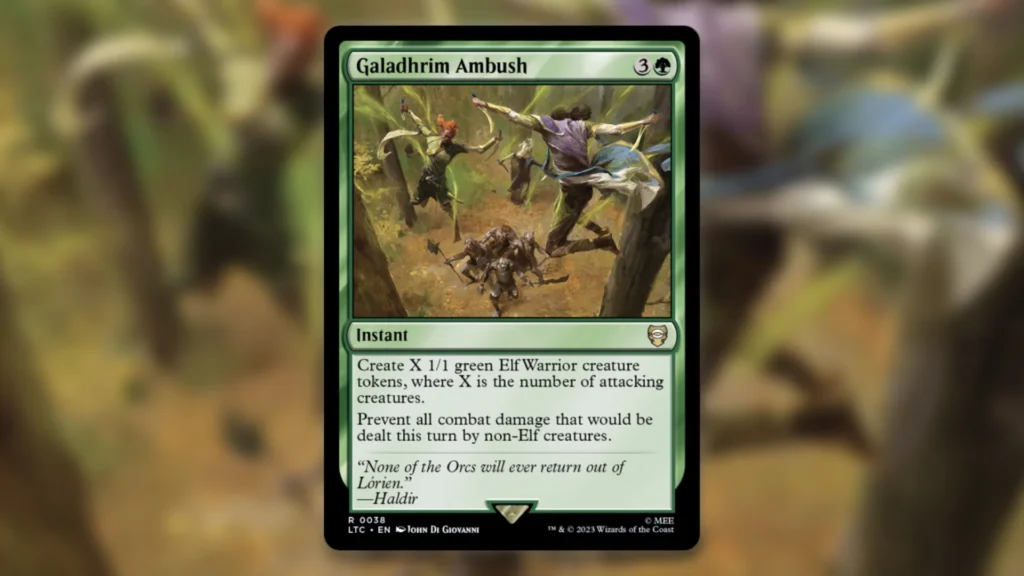 Galadhrim Ambush MTG Price Spike Featured Image