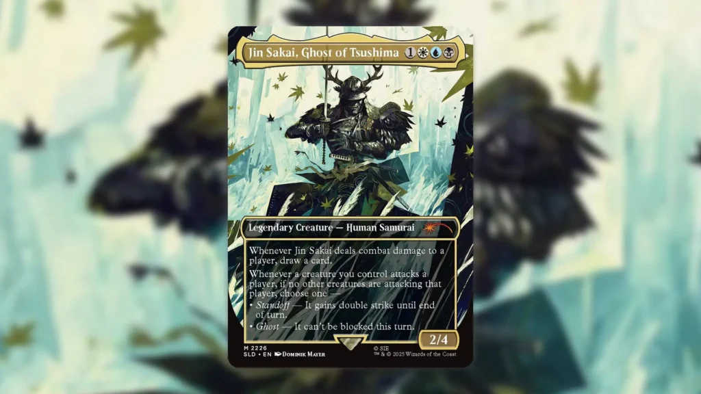 Jin Sakai, Ghost of Tsushima | Most Expensive 2025 MTG Cards