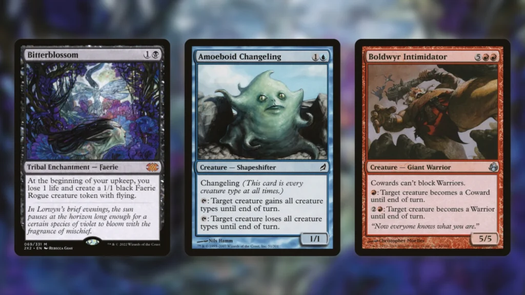 MTG Lorwyn Eclipsed Teasers Typal