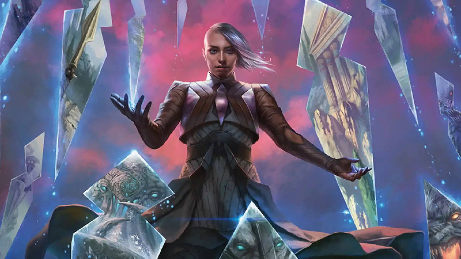 Behold the Multiverse | Kaldheim | Art by Magali Villeneuve