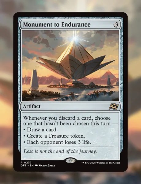 MTG Monument to Endurance